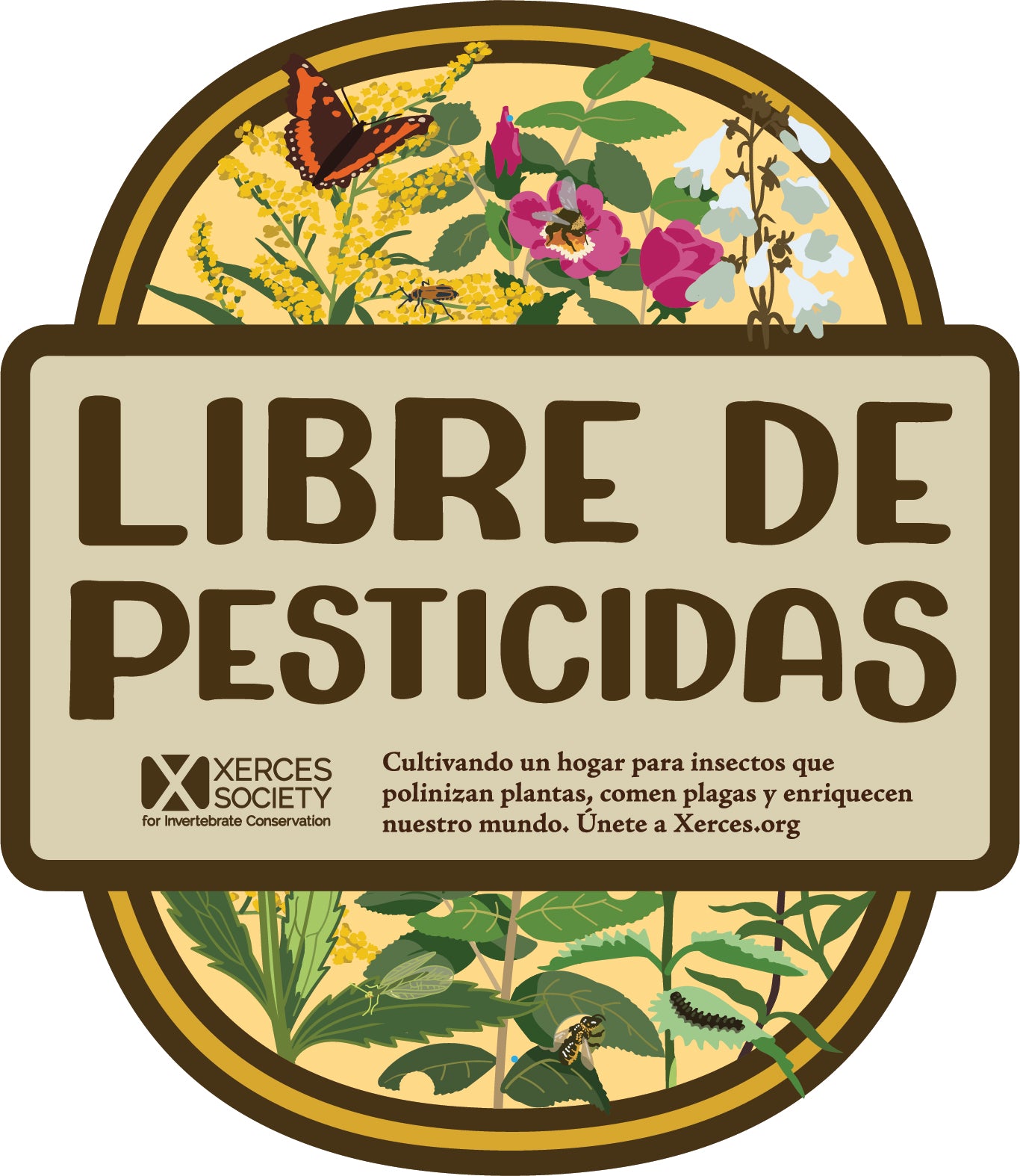 Letrero Libre de Pesticidas