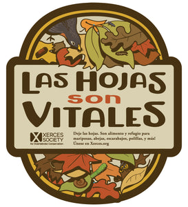 Letrero Las Hojas son Vitales
