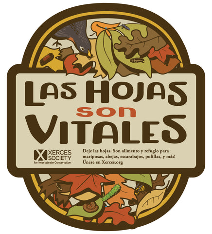 Letrero Las Hojas son Vitales